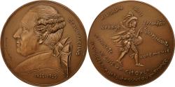 World Coins - France, Medal, Beaumarchais, Ecrivain (1732-1799), 1969, Hélène Guastalla