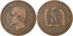 World Coins - Coin, France, Napoleon III, Napoléon III, 10 Centimes, 1857, Lille,