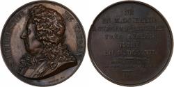 World Coins - France, Medal, Vauban, Galerie métallique, 1819, Copper, Petit,