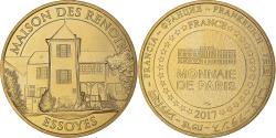 World Coins - France, Token, Touristic token, Essoyes - Maison des Renoir, 2017, MDP,