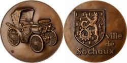 World Coins - France, Medal, Ville de Sochaux, Peugeot, 1966, Bronze,