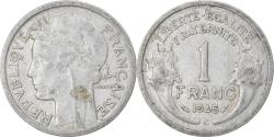 World Coins - Coin, France, Morlon, Franc, 1945, Castelsarrasin, , Aluminum