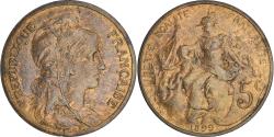 World Coins - Coin, France, Dupuis, 5 Centimes, 1899, Paris, , Bronze, KM:842