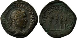Ancient Coins - Coin, Philip I, Sestertius, Roma, , Copper, Cohen:51