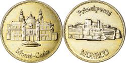 World Coins - Monaco, Token, Touristic token, Principauté de Monaco, , Copper-nickel
