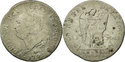 World Coins - Coin, France, 30 sols françois, 30 Sols, 1792, Paris, , Silver