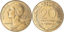World Coins - Coin, France, Marianne, 20 Centimes, 1990, Paris, , Aluminum-Bronze