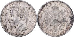 World Coins - France, 5 Francs, Napoléon III, 1868, Strasbourg, Silver, , KM:799.2