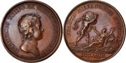 World Coins - France, Medal, Louis XIV, Condé takes Ypres, 1648, Copper, Mauger