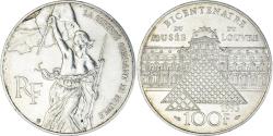 World Coins - Coin, France, Liberté guidant le peuple, 100 Francs, 1993, , Silver