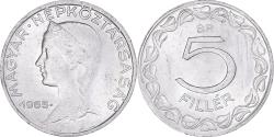 World Coins - Coin, Hungary, 5 Filler, 1965