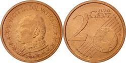 World Coins - Coin, VATICAN CITY, John Paul II, 2 Euro Cent, 2004, Rome, , Copper