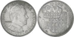 World Coins - Coin, Monaco, Rainier III, Franc, 1966, , Nickel, KM:140, Gadoury:MC