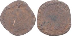 World Coins - Coin, FRENCH STATES, Franche-Comté, Philip II, 2 Deniers, 1602, Dole,