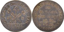 World Coins - France, 18 Deniers, Caisse métallique, 1792 / AN 4, Billon,