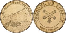 World Coins - France, Token, Château-Musée de Dieppe, Copper-nickel Aluminium, Arthus