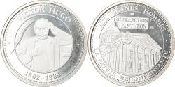 World Coins - France, Medal, Collection Panthéon, Victor Hugo, Politics, Society, War