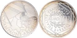 World Coins - France, 10 Euro, Euros des régions, 2010, Paris, Champagne-Ardenne,
