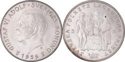 World Coins - Coin, Sweden, Gustaf VI, 5 Kronor, 1959, , Silver, KM:830