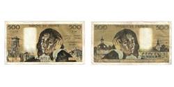 World Coins - France, 500 Francs, Pascal, 1973, X.34, F(12-15), Fayette:71.10, KM:156b