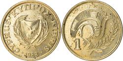 World Coins - Coin, Cyprus, Cent, 1988, , Nickel-brass, KM:53.2
