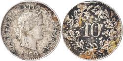 World Coins - Coin, Switzerland, 10 Rappen, 1960