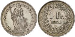 World Coins - Switzerland, Franc, 1946, Bern, Silver, , KM:24
