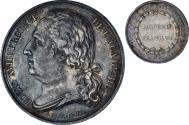 World Coins - France, Token, Louis XVIII, Académie française, , Silver