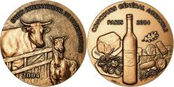 World Coins - France, Medal, Salon International de l'Agriculture de Paris, 2004, MDP,