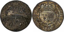 World Coins - France, Token, Louis XIV, Ponts et Chaussées de France, 1668, Silver,