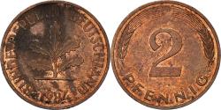 World Coins - Coin, GERMANY - FEDERAL REPUBLIC, 2 Pfennig