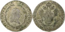World Coins - Austria, Franz I, 20 Kreuzer, 1821, Alba Iulia, Silver, , KM:2143
