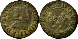 World Coins - Coin, FRENCH STATES, CHATEAU-RENAUD, 2 Deniers, Tournois, , Copper