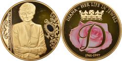 World Coins - United Kingdom, Medal, La Princesse Diana, The Engagement Ring, Politics