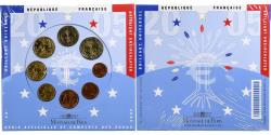 World Coins - France, Coffret 1c. à 2€, BU, 2005, MDP,