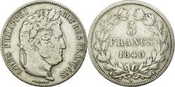 World Coins - Coin, France, Louis-Philippe, 5 Francs, 1840, Bordeaux, , Silver