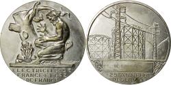 World Coins - France, Medal, Électricité de France et gaz de France, Dropsy,