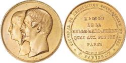 World Coins - France, Medal, Napoléon III, La Belle Jardinière, Exposition Universelle