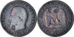 World Coins - Coin, France, Napoleon III, Napoléon III, 5 Centimes, 1853, Paris,