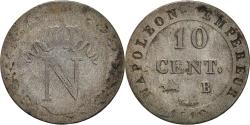 World Coins - Coin, France, Napoléon I, 10 Centimes, 1810, Rouen, , Billon
