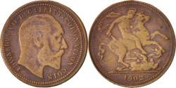 World Coins - Great Britain, Token, Edward VII Coronation, XIX Century, , Copper