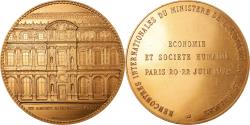World Coins - France, Medal, Rencontres Internationales du Ministère de l'Economie, 1972