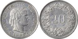 World Coins - Coin, Switzerland, 20 Rappen, 1981