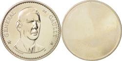 World Coins - France, Medal, Général De Gaulle, History, Thiébaud, , Nickel