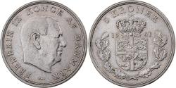 World Coins - Denmark, Frederik IX, 5 Kroner, 1961, Copenhagen, Copper-nickel,
