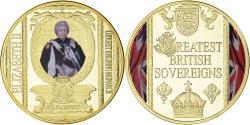 World Coins - United Kingdom, Medal, Elizabeth II, Longest Reigning Queen, The Greatest