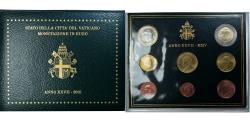 World Coins - Vatican, 1 Cent to 2 Euro, 2005, FDC, , Bi-Metallic