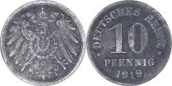 World Coins - Coin, Germany, 10 Pfennig, 1918