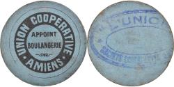 World Coins - France, Token, Amiens, Union Coopérative, Appoint Boulangerie,
