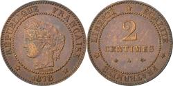 World Coins - Coin, France, Cérès, 2 Centimes, 1878, Paris, , Bronze, KM:827.1